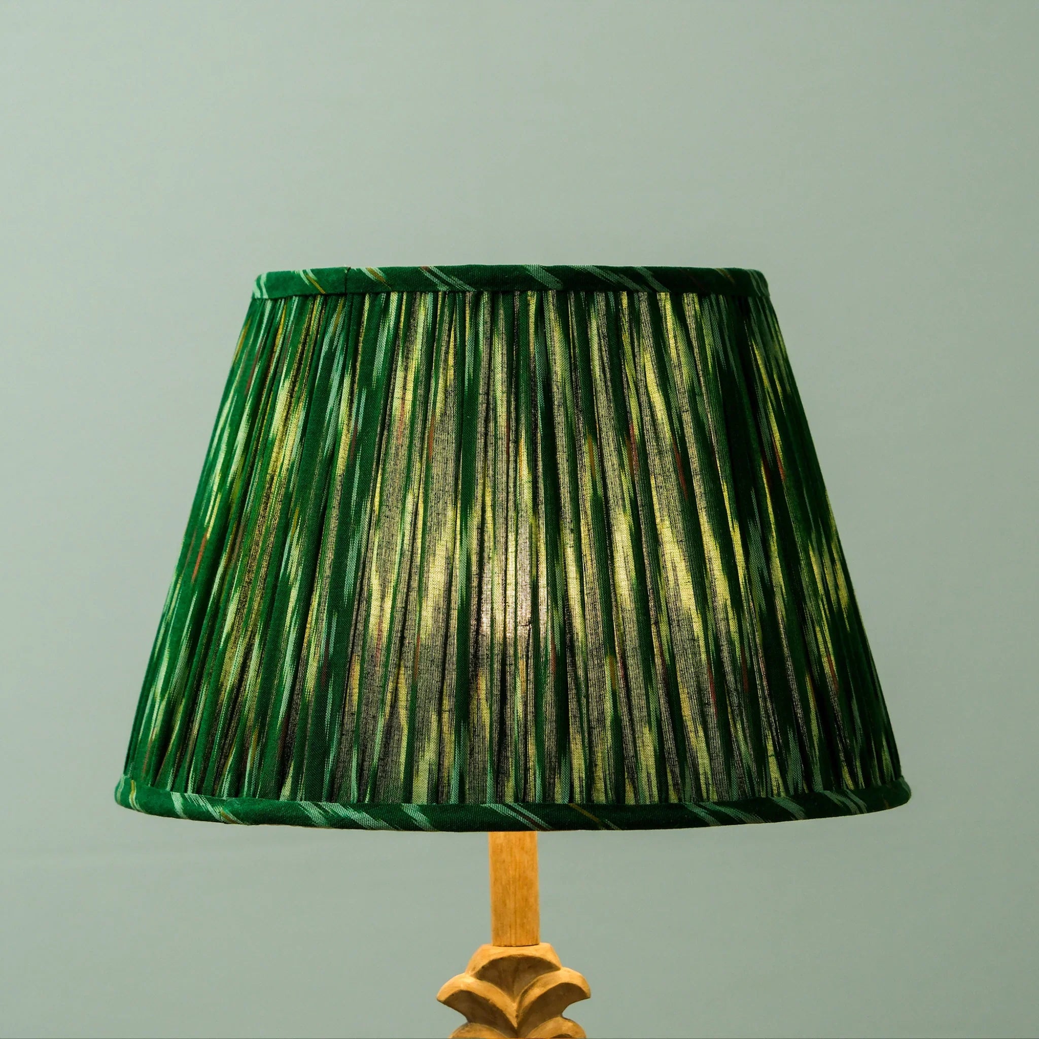 Green Ikat Empire Lampshade
