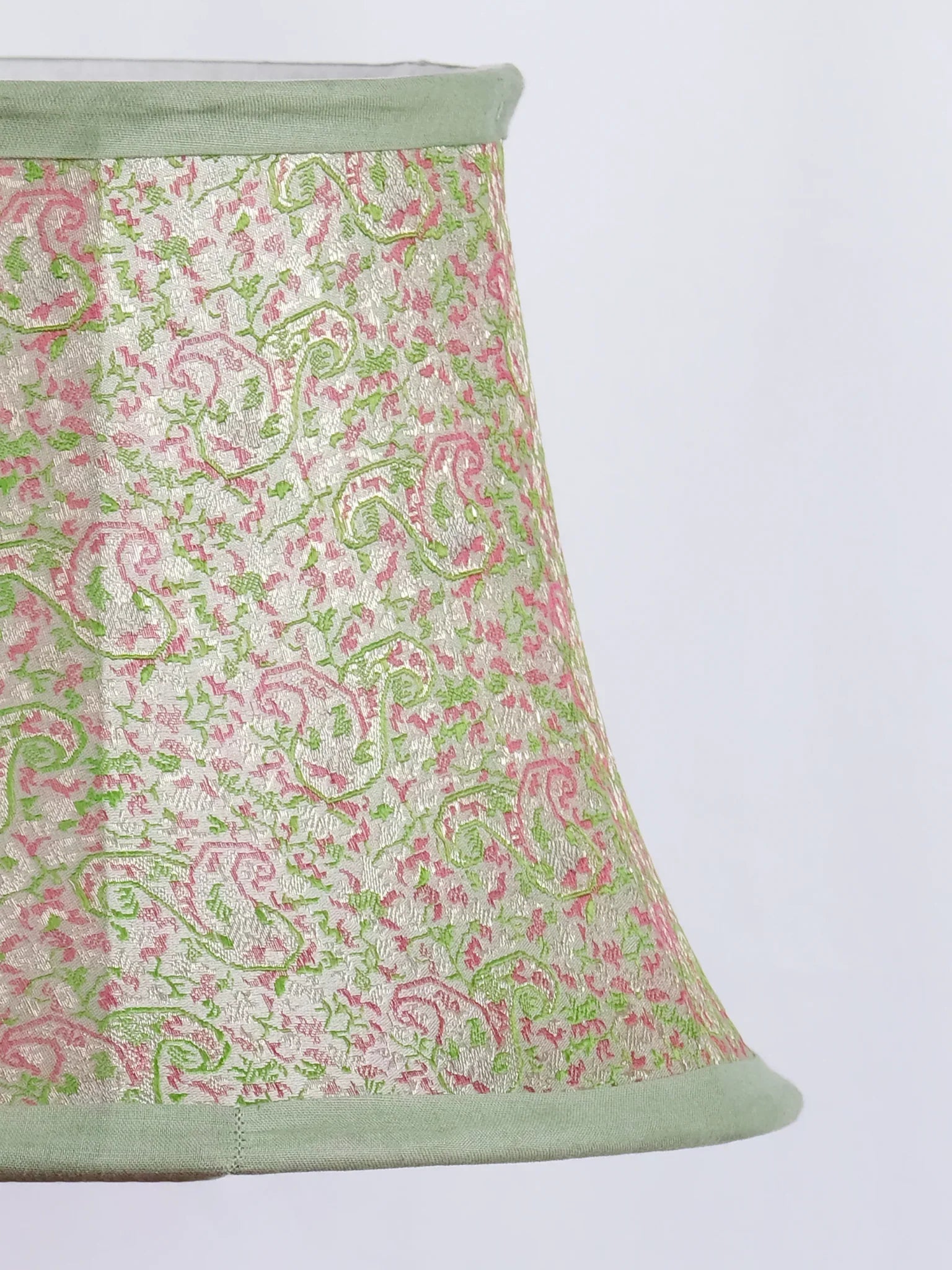Brocade Bell Lampshade