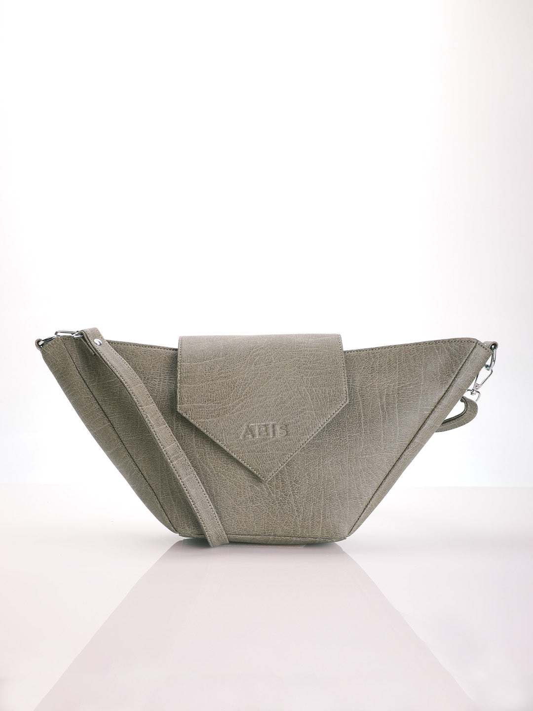Madonna Apple Leather Tote - Olive