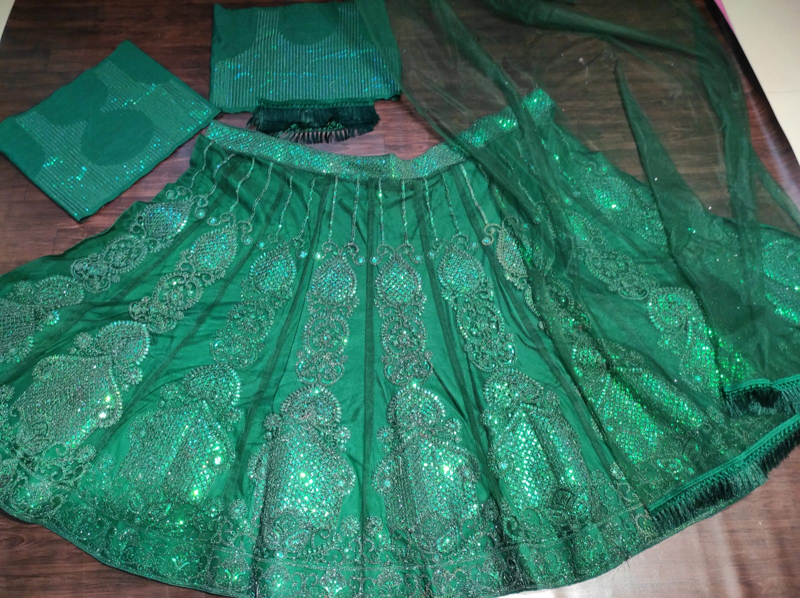 Beautiful Lehenga Choli With Most Beautiful Multi Work