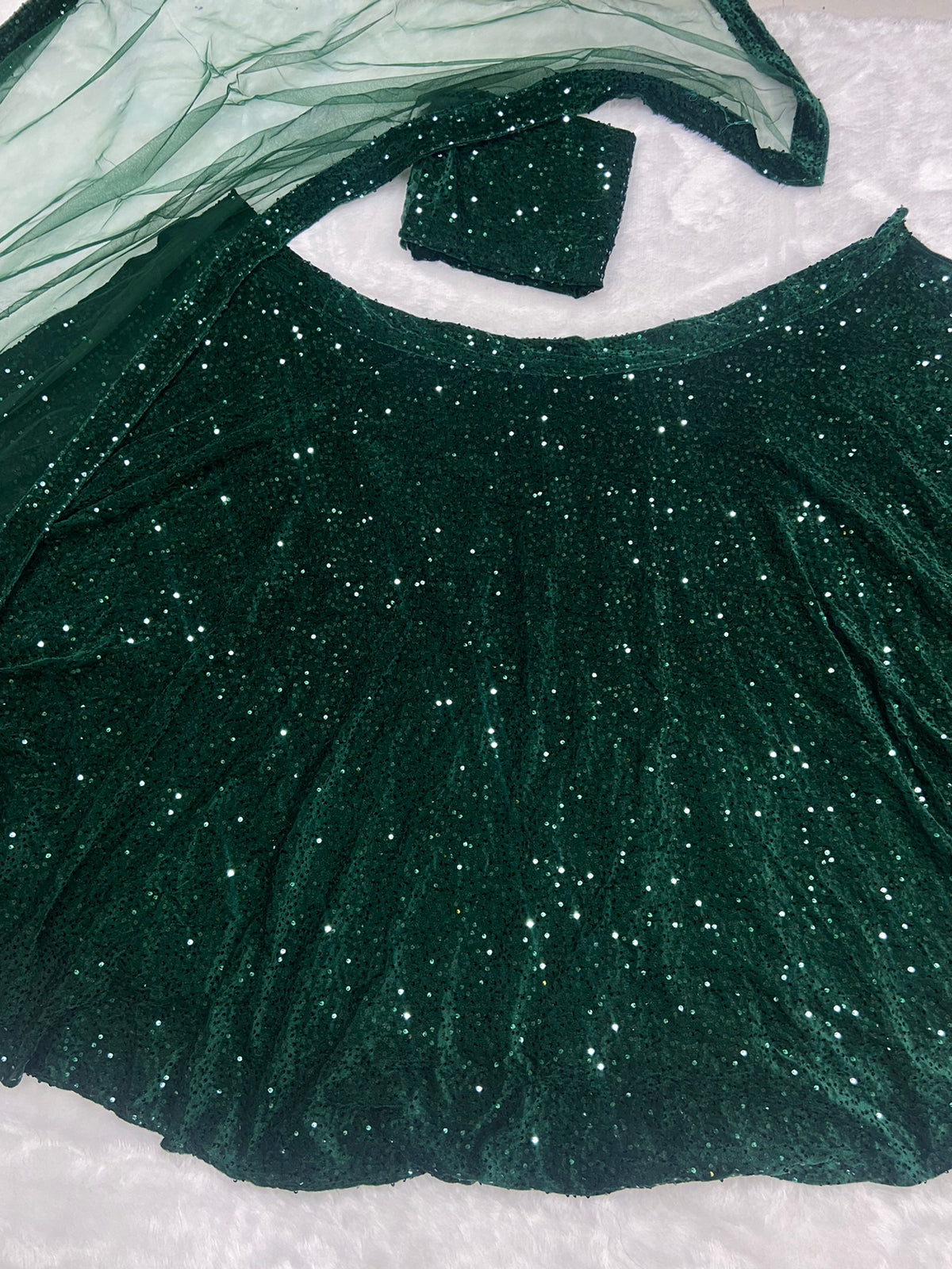 Designer Party Wear Lehenga Choli With Sequence Work