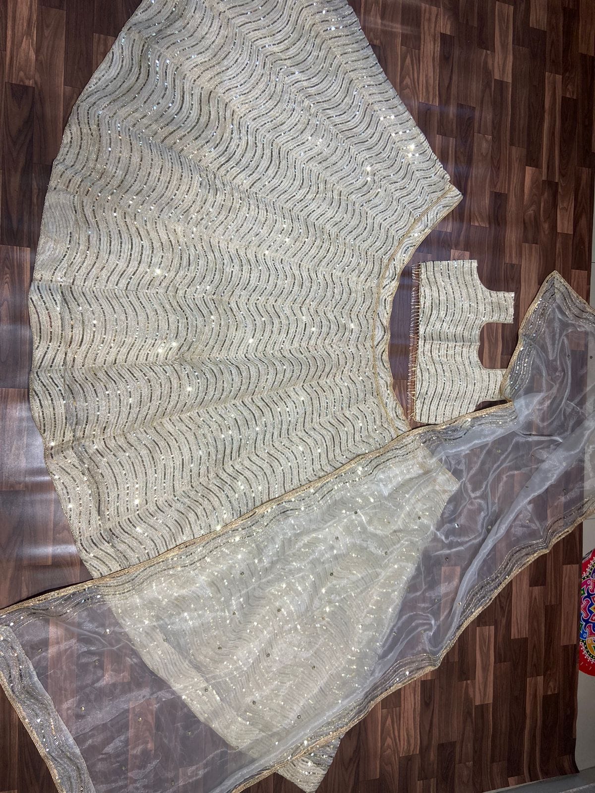 Designer Lehenga Choli With Beautiful Coding And Sequence Work