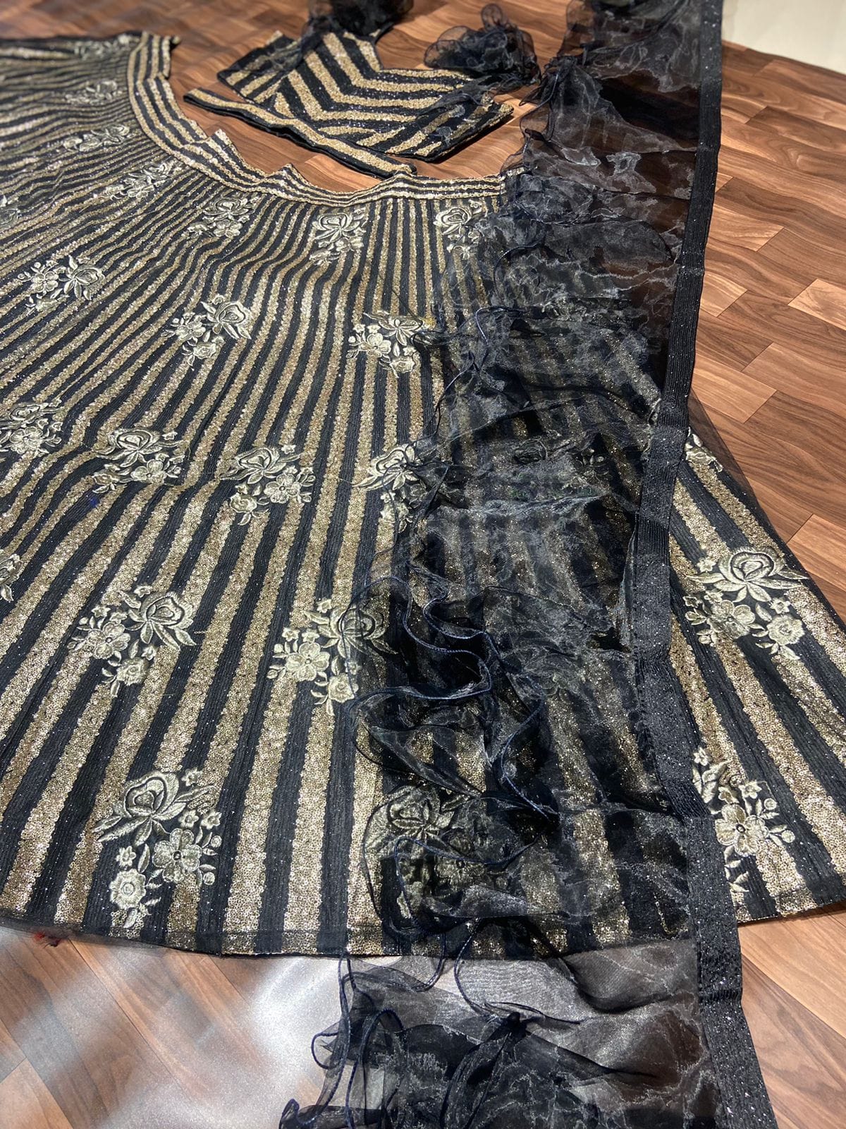 Party Wear Designer Lehenga Choli With Heavy Sequence Work