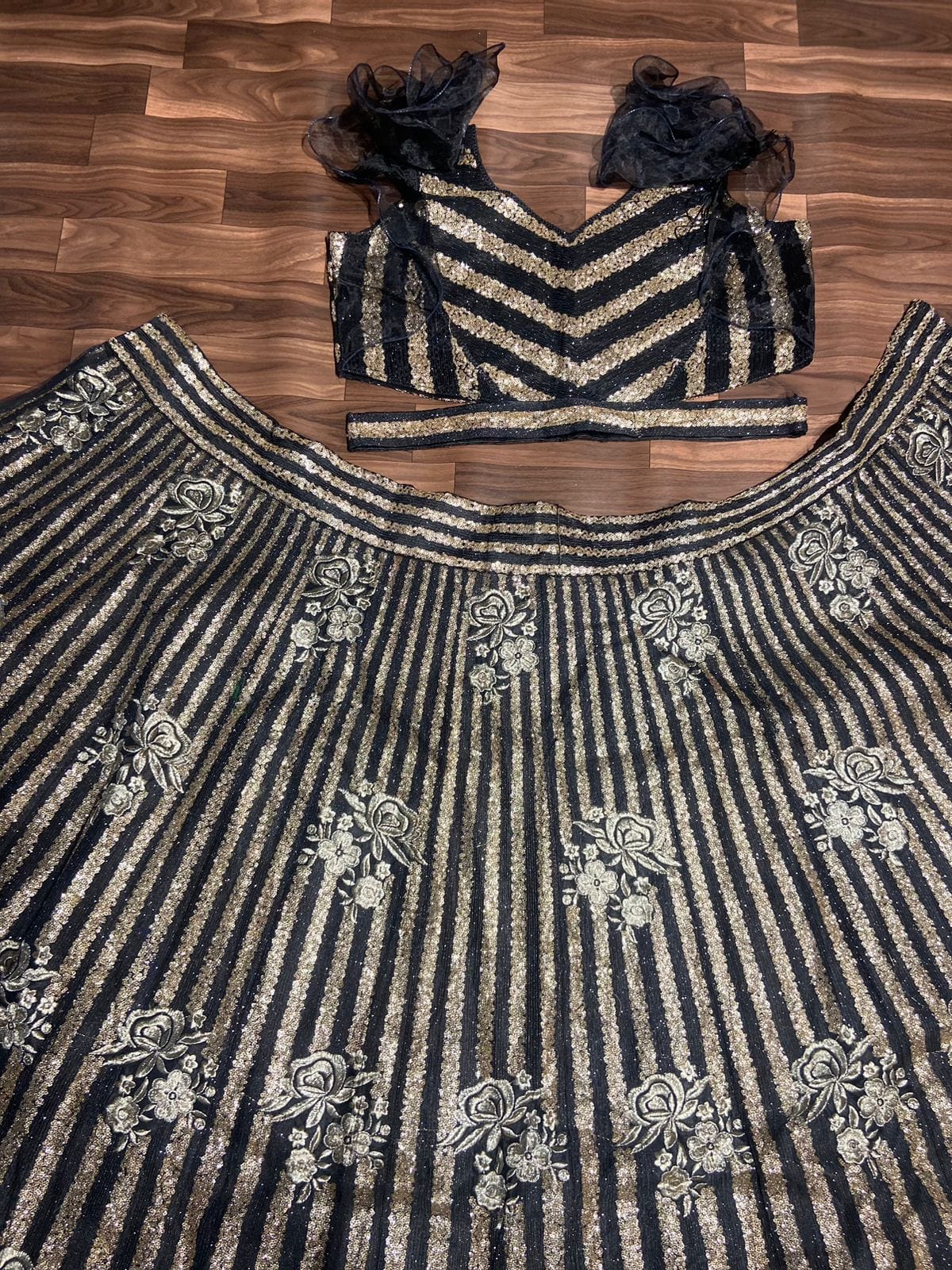 Party Wear Designer Lehenga Choli With Heavy Sequence Work