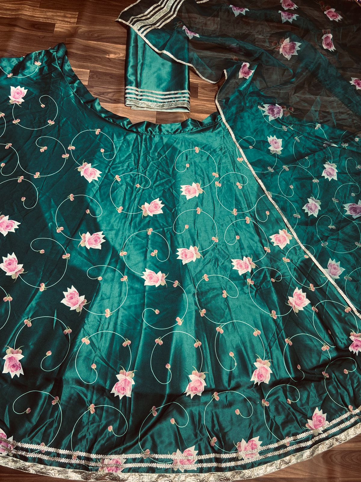 Designer Lehenga Choli With Beautiful Digital Print