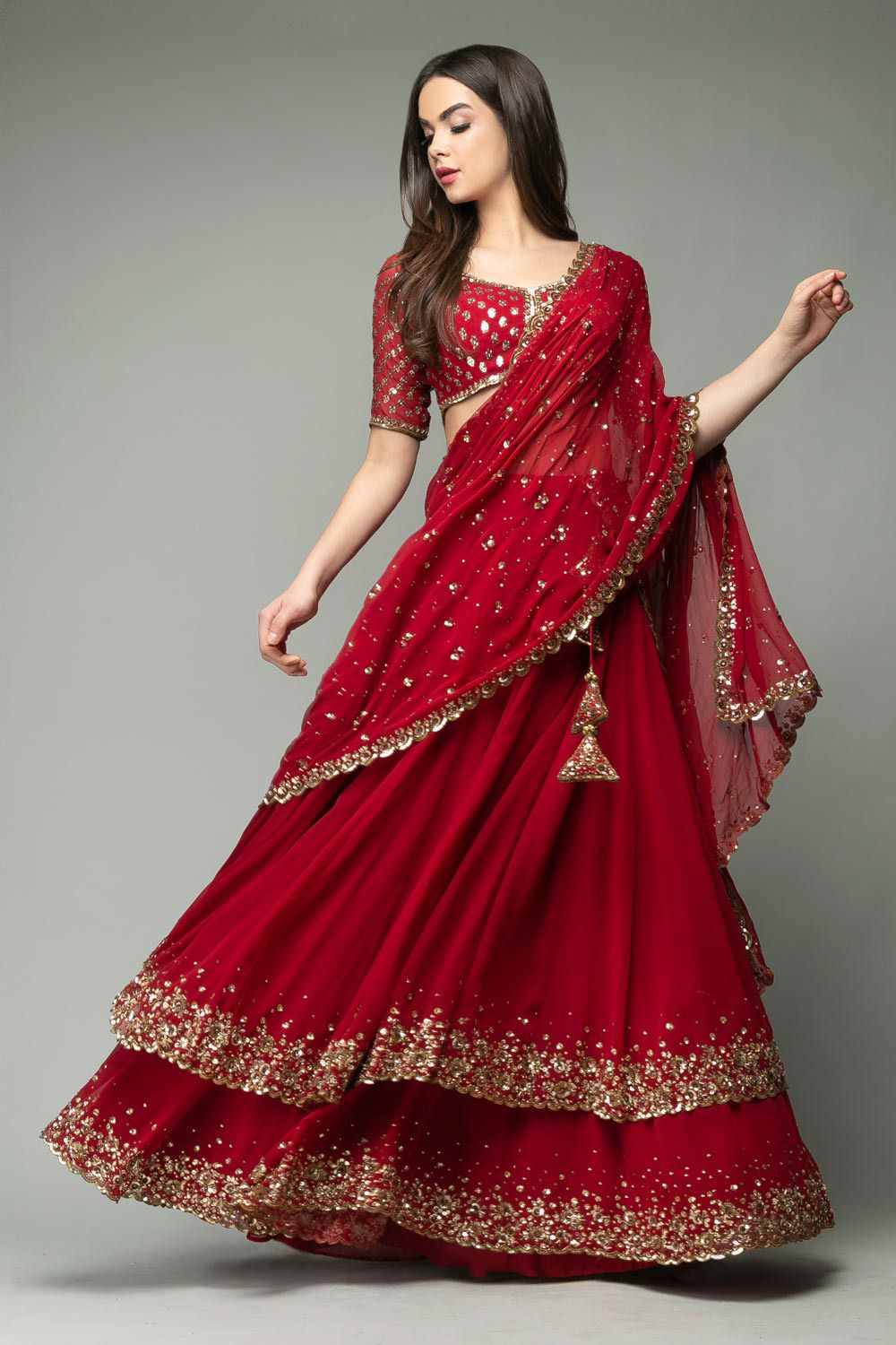 Party Wear Lehenga Choli With Beautiful Embroidery Work
