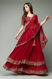 Party Wear Lehenga Choli With Beautiful Embroidery Work