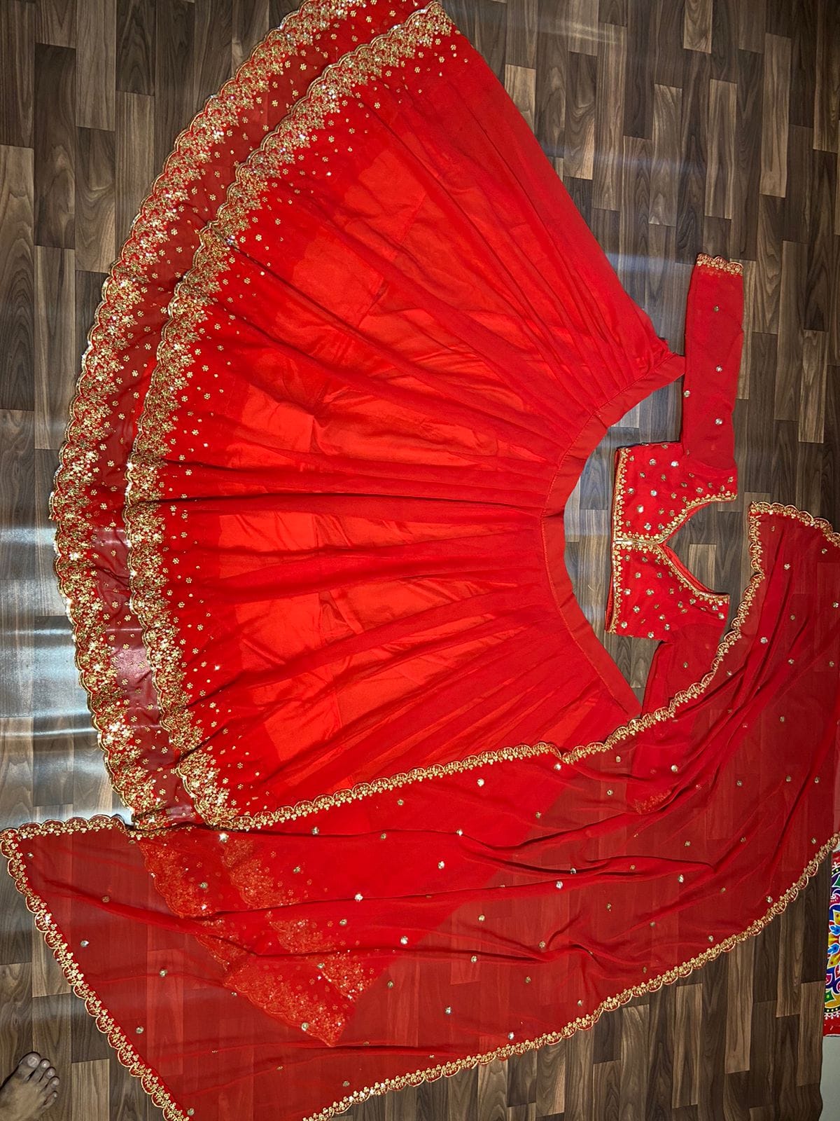 Party Wear Lehenga Choli With Beautiful Embroidery Work