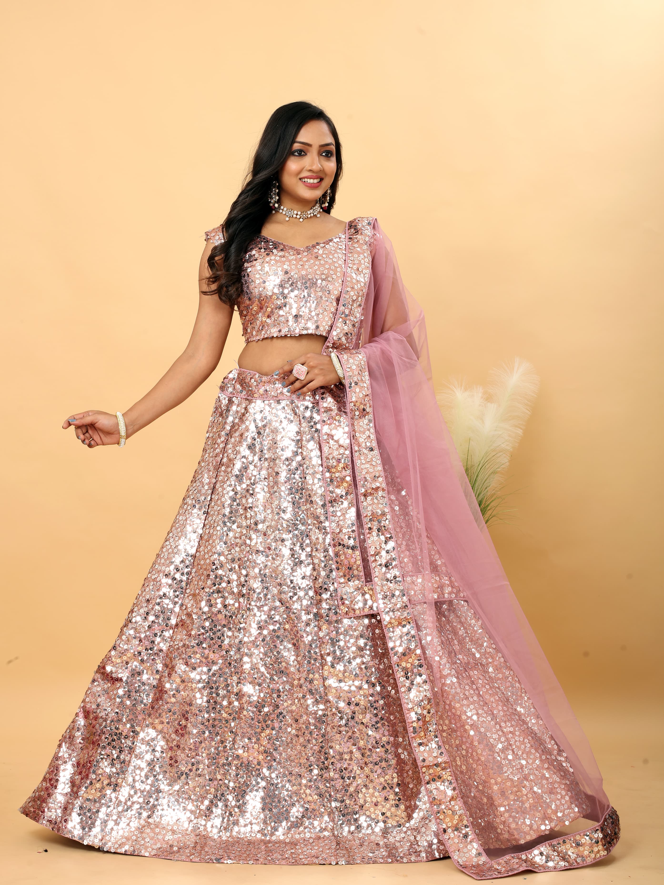 Party Wear Beautiful Lehenga Choli With Fancy Dupatta