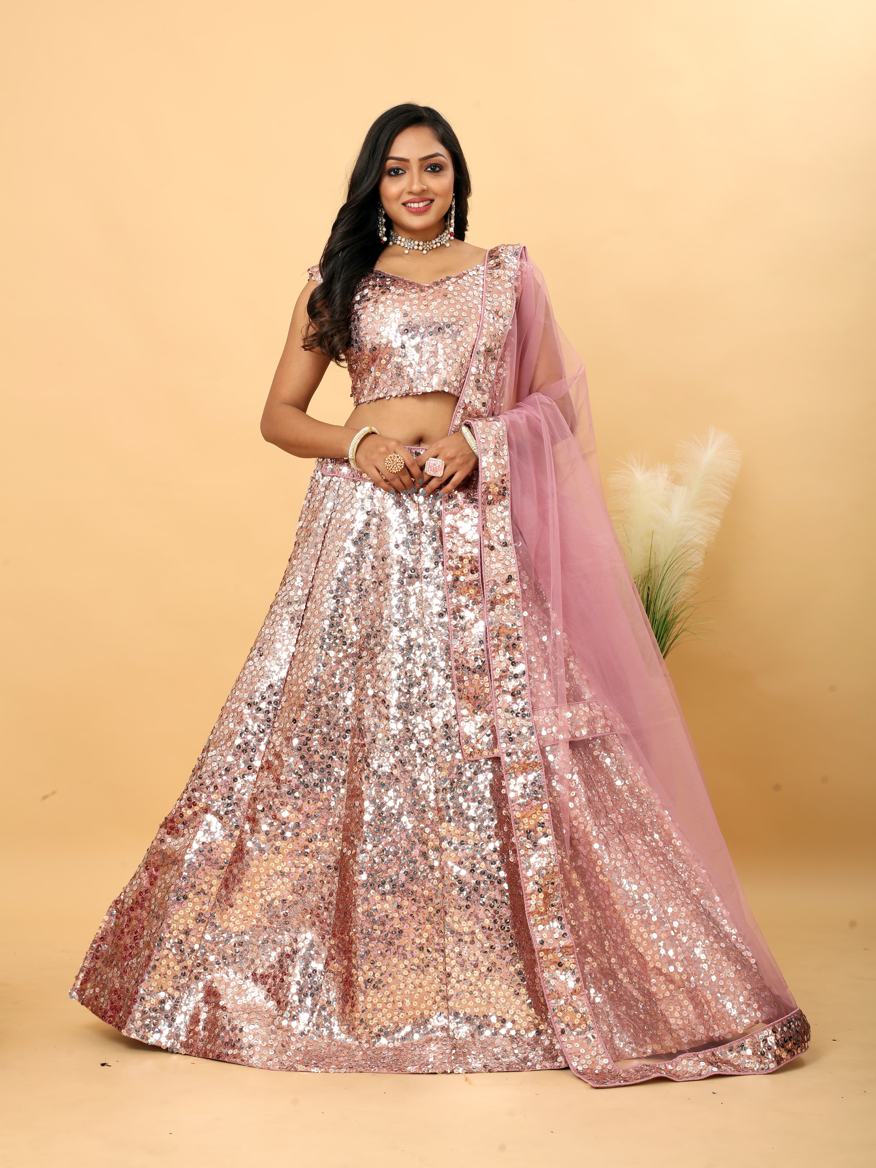 Party Wear Beautiful Lehenga Choli With Fancy Dupatta