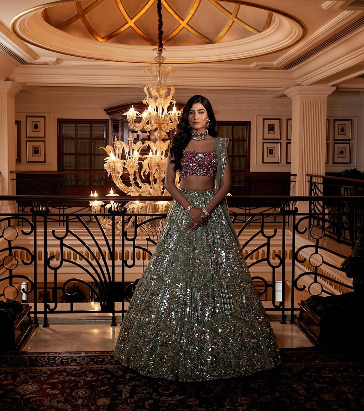 Designer Lehenga Choli With Beautiful Embroidery Work