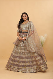 Party Wear Beautiful Lehenga Choli With Embroidery Work