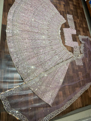 Party Wear Lehenga Choli With Beautiful Thread Embroidery