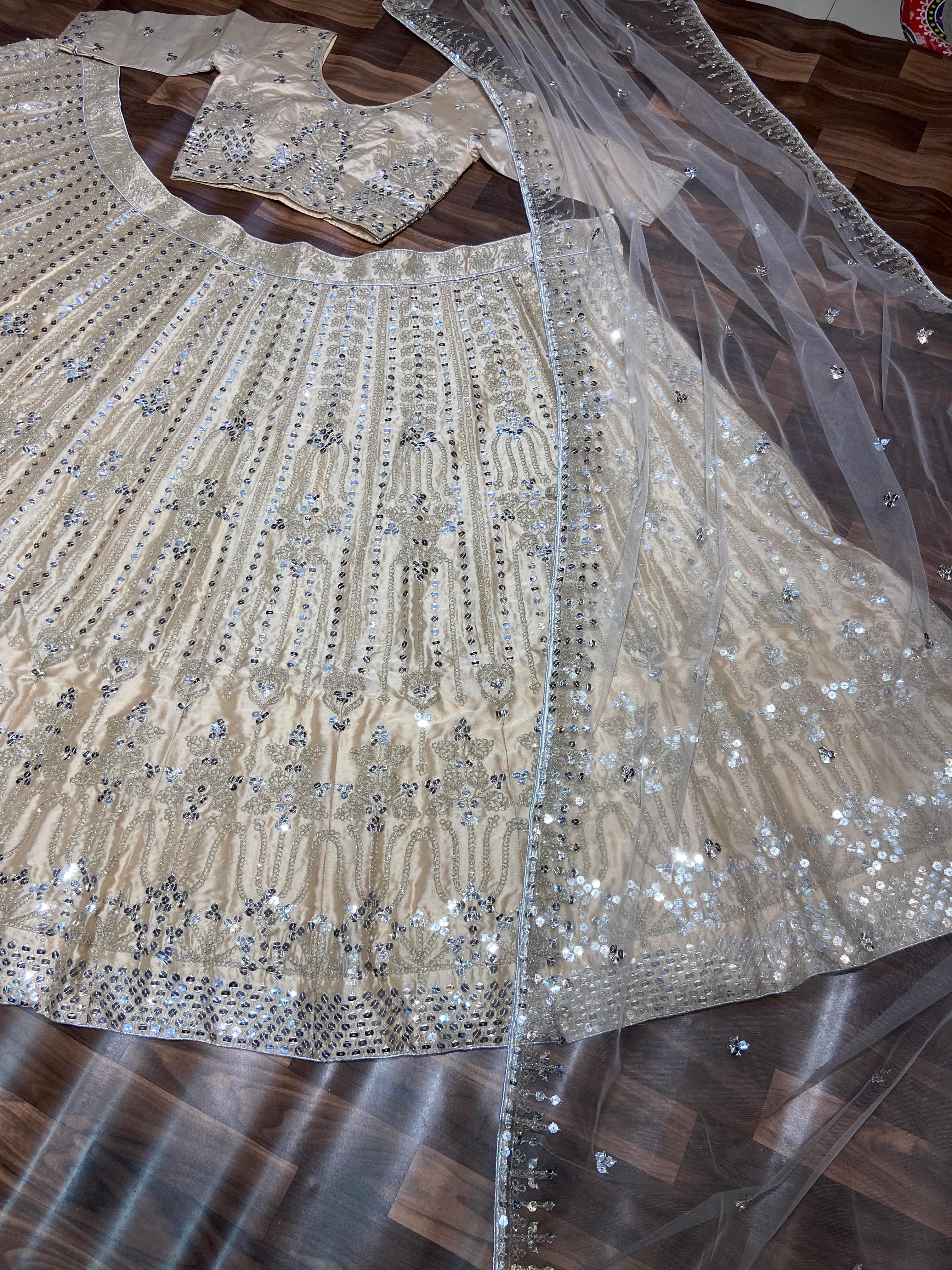 Party Wear Designer Lehenga Choli With Beautiful Embroidery