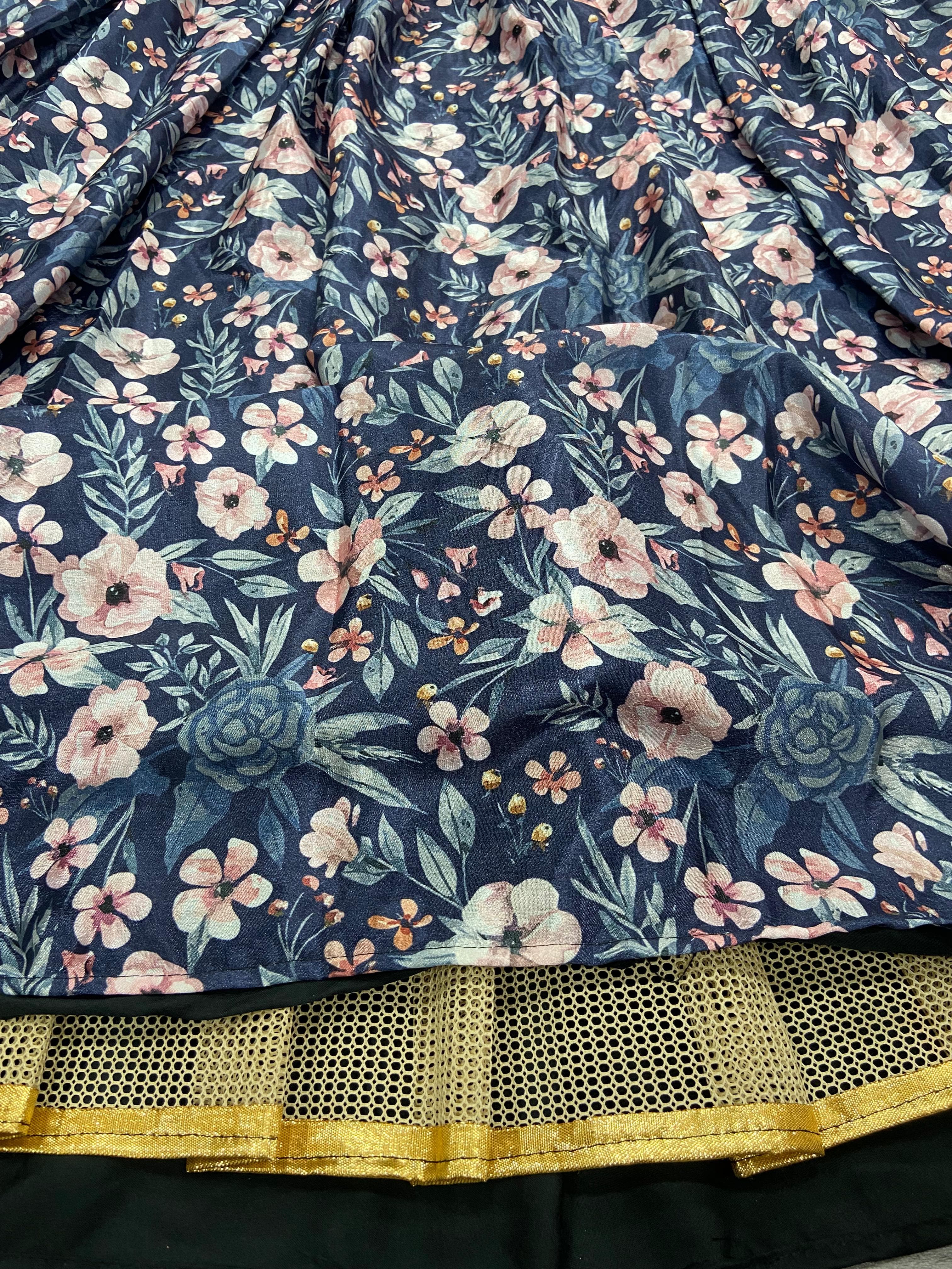 Party Wear Beautiful Lehenga Choli With Digital Print