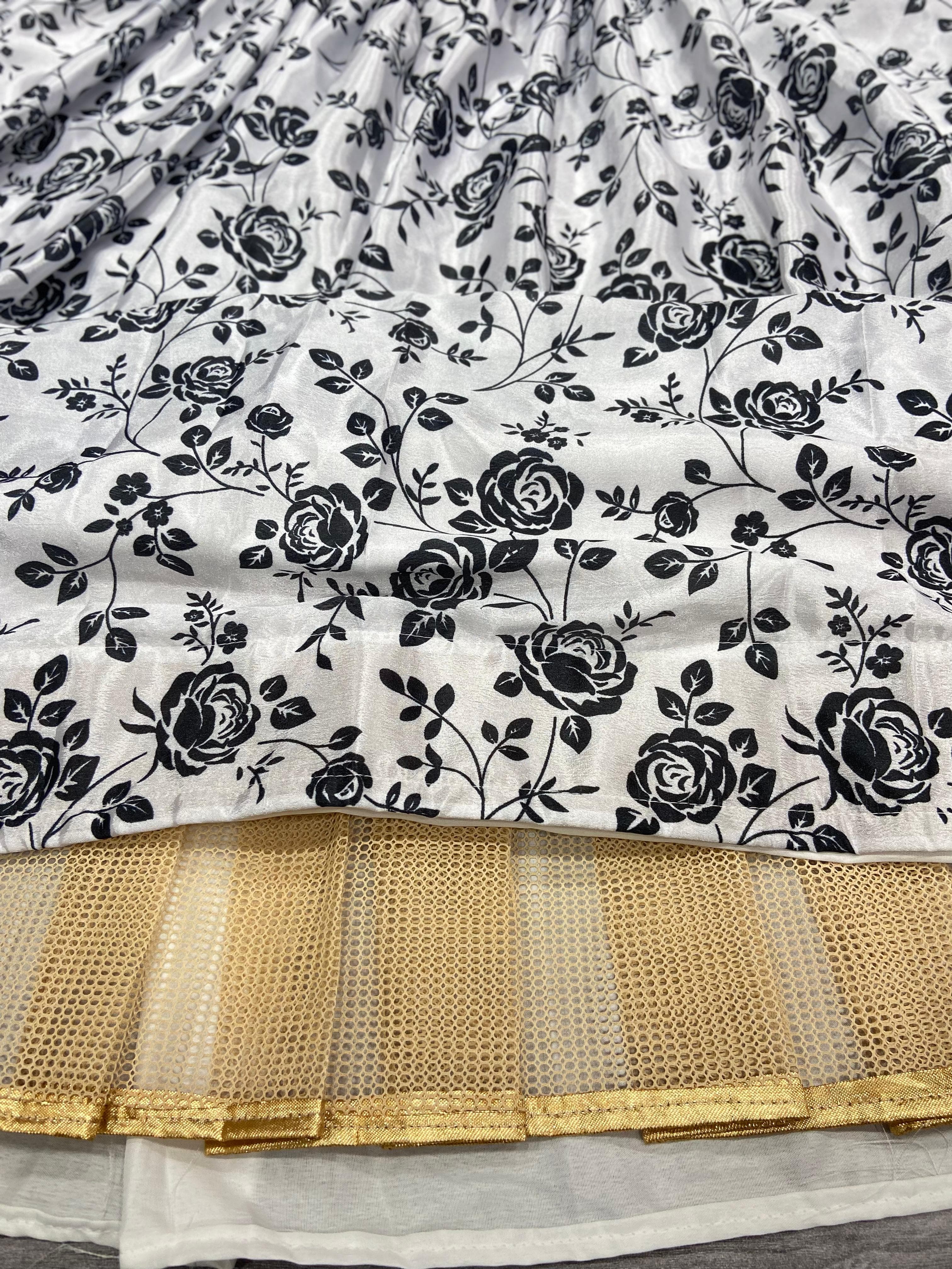 Designer Party Wear Lehenga Choli With Beautiful Digital Print