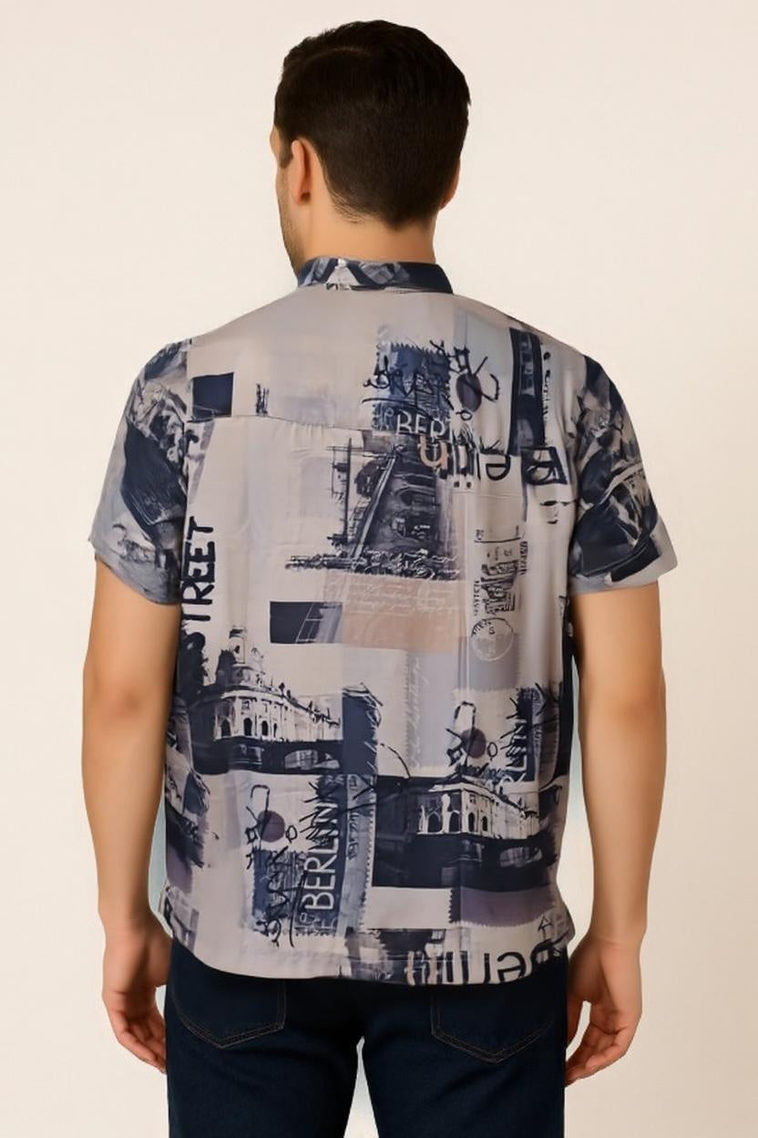 CITYSCAPE PRINTED SHIRT