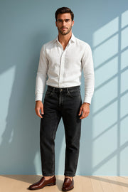 Linen White Shirt