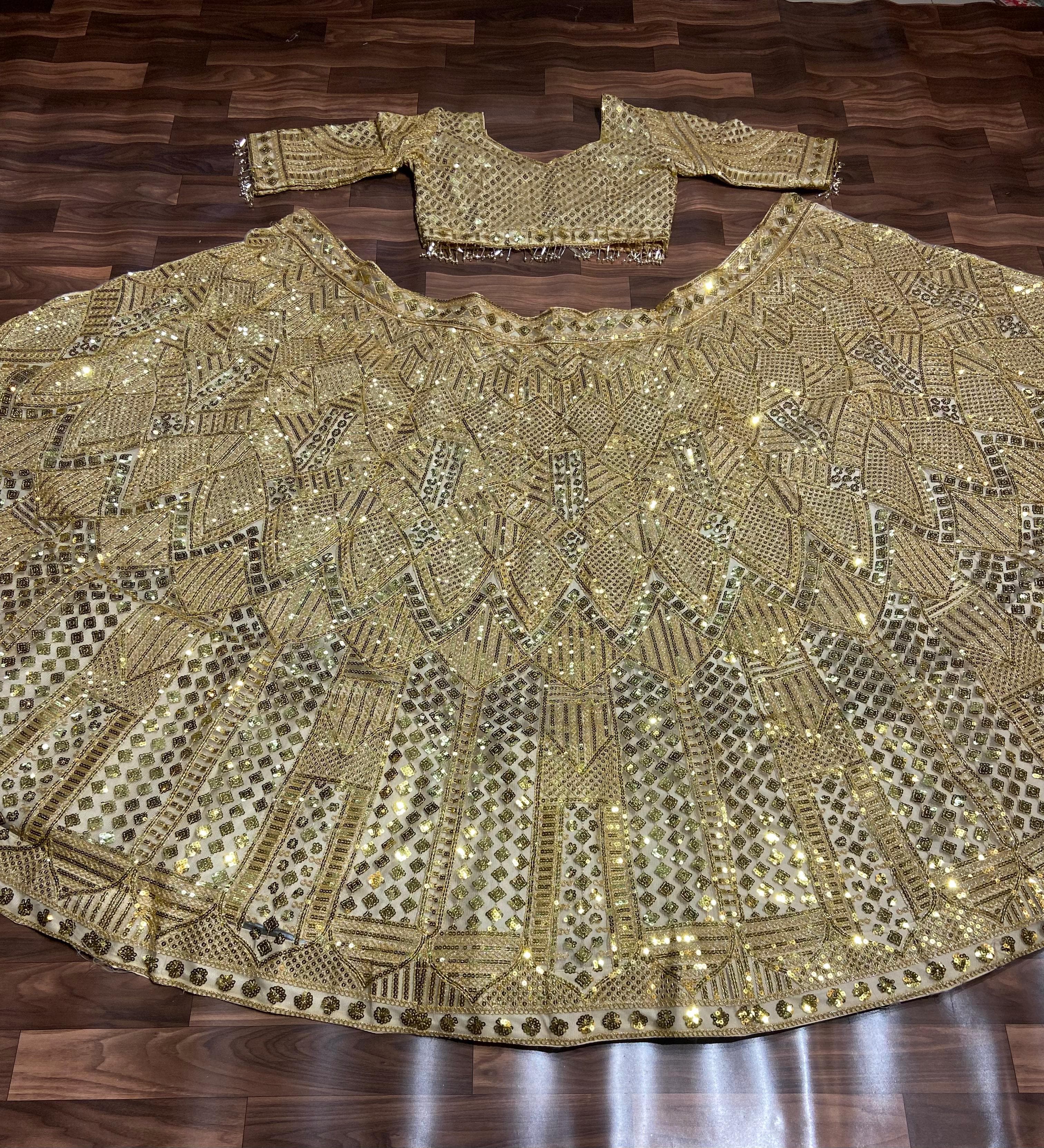 Designer Lehenga Choli  With Beautiful Dori Work