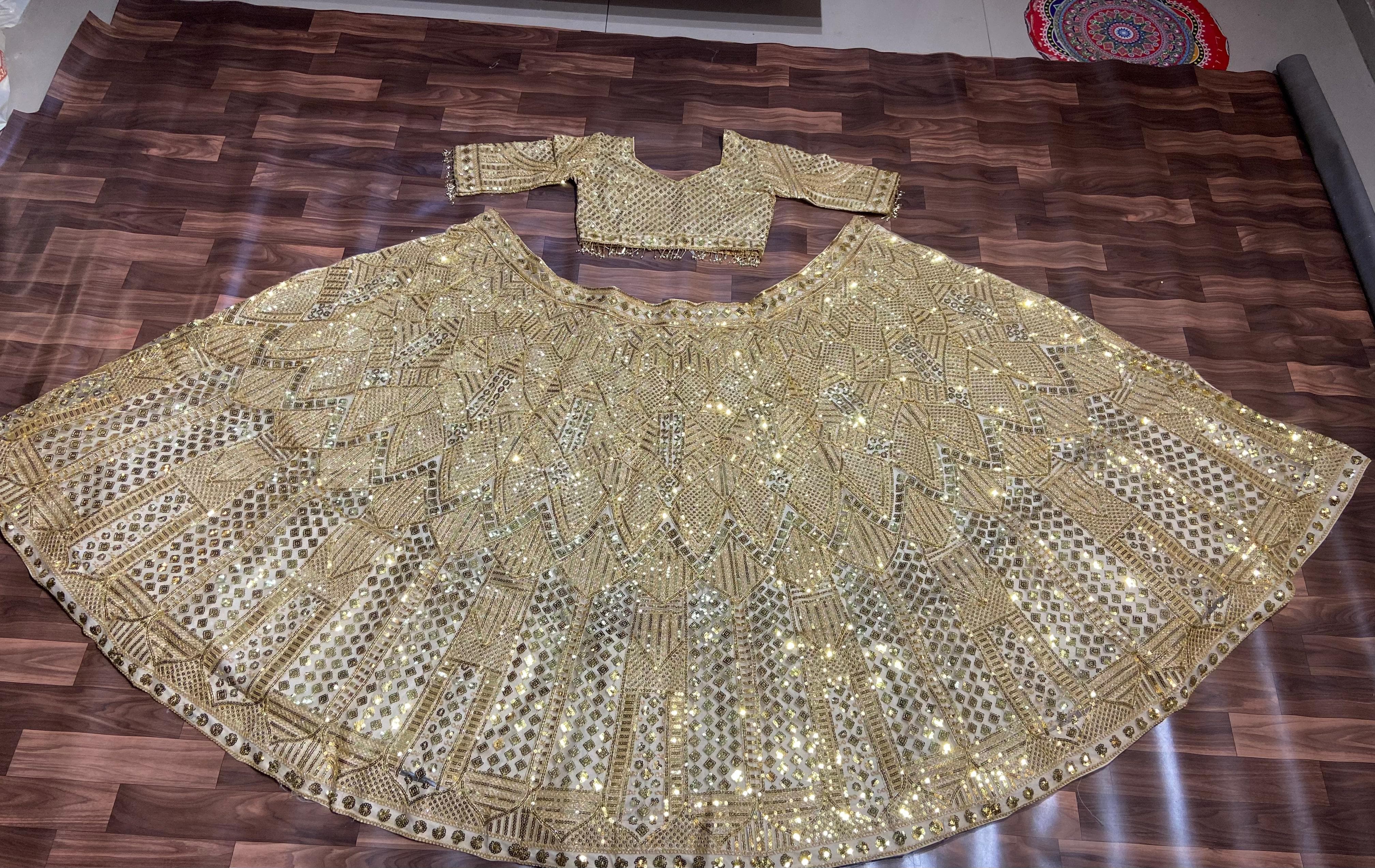 Designer Lehenga Choli  With Beautiful Dori Work