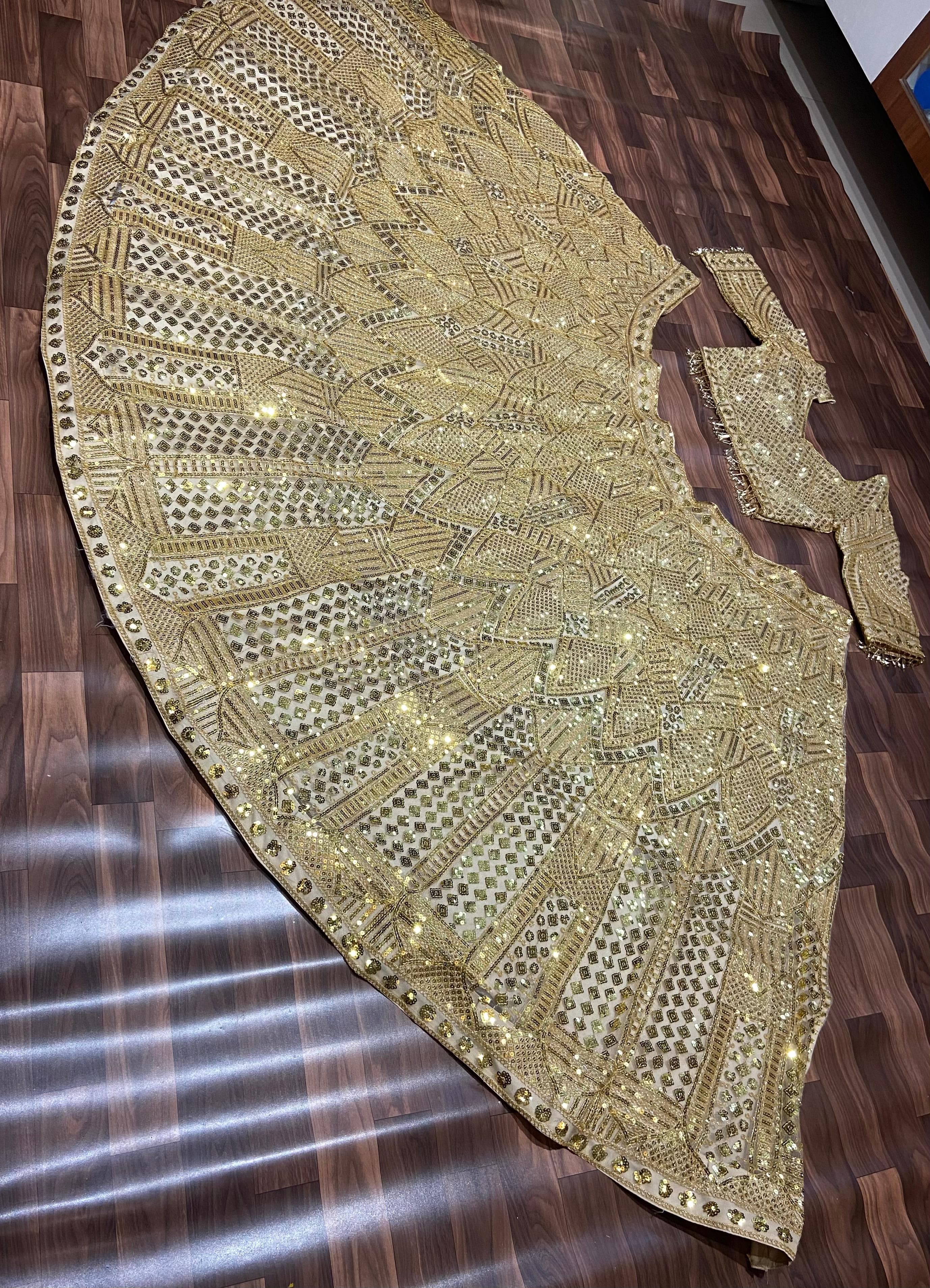 Designer Lehenga Choli  With Beautiful Dori Work