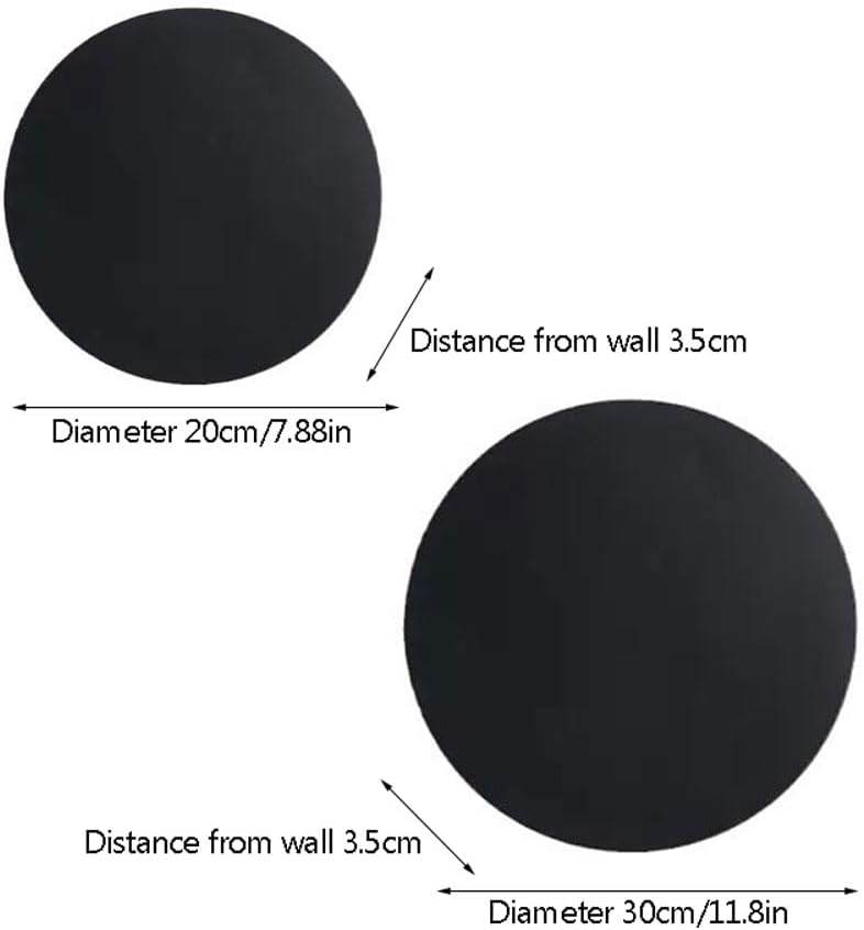 Black Moon Wall Lamp