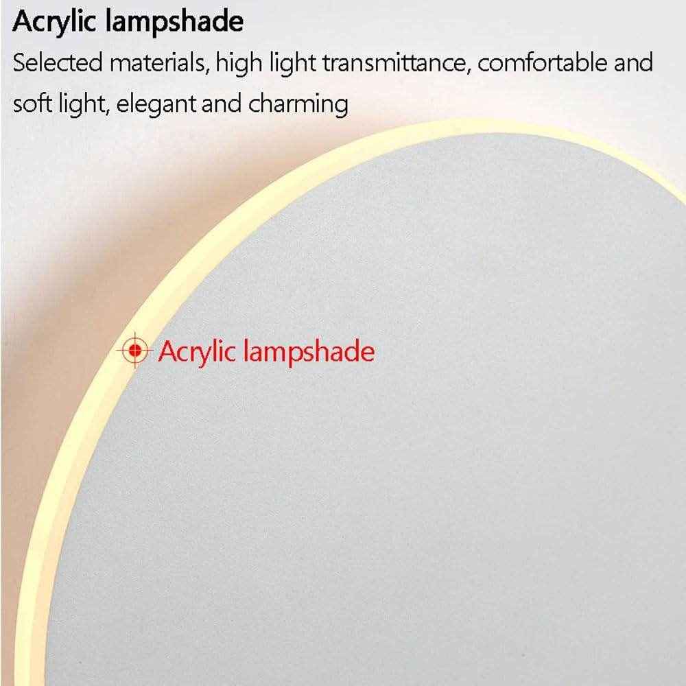 Black Moon Wall Lamp