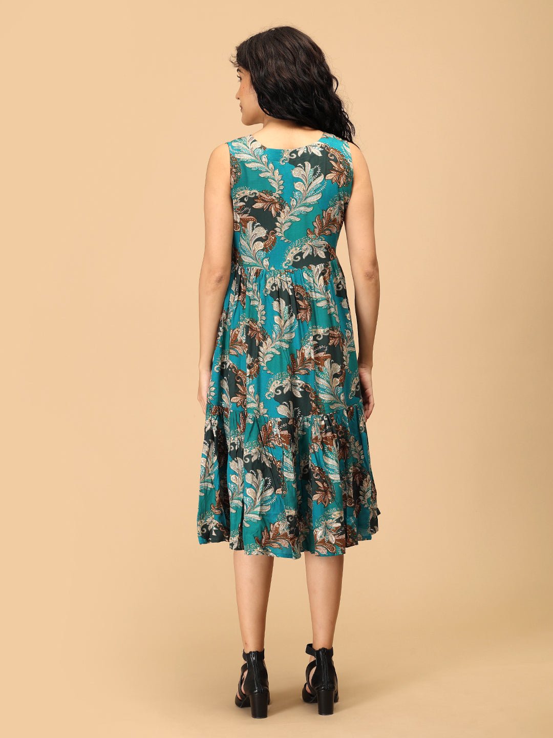 Botanic Breeze Maternity and Nursing Dress