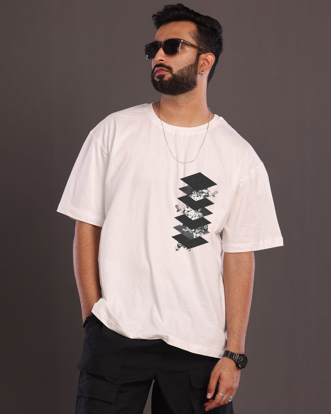 Pack Of 2 - Men's BTS Oversized T-shirt - AugustD