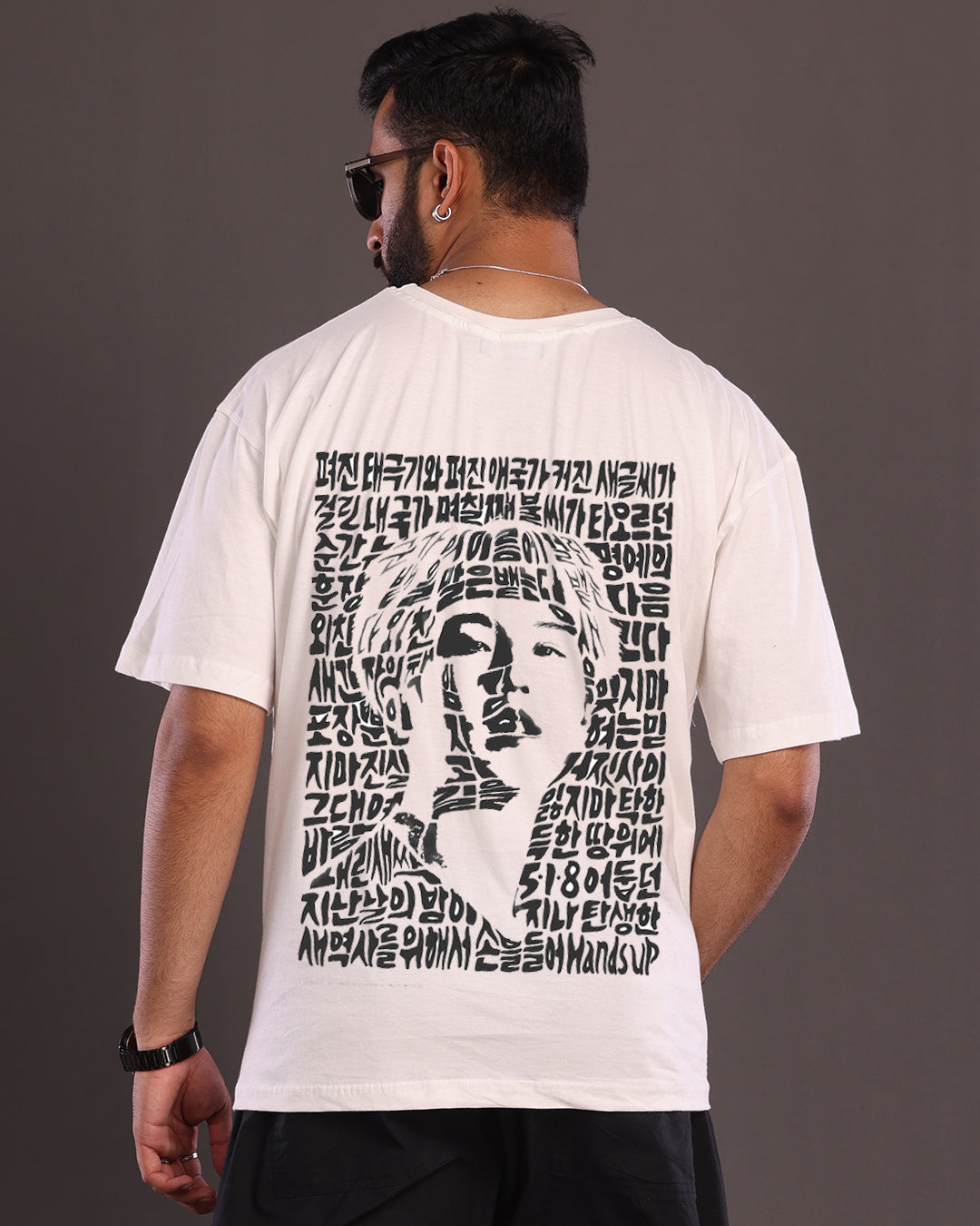 Pack Of 2 - Men's BTS Oversized T-shirt - AugustD