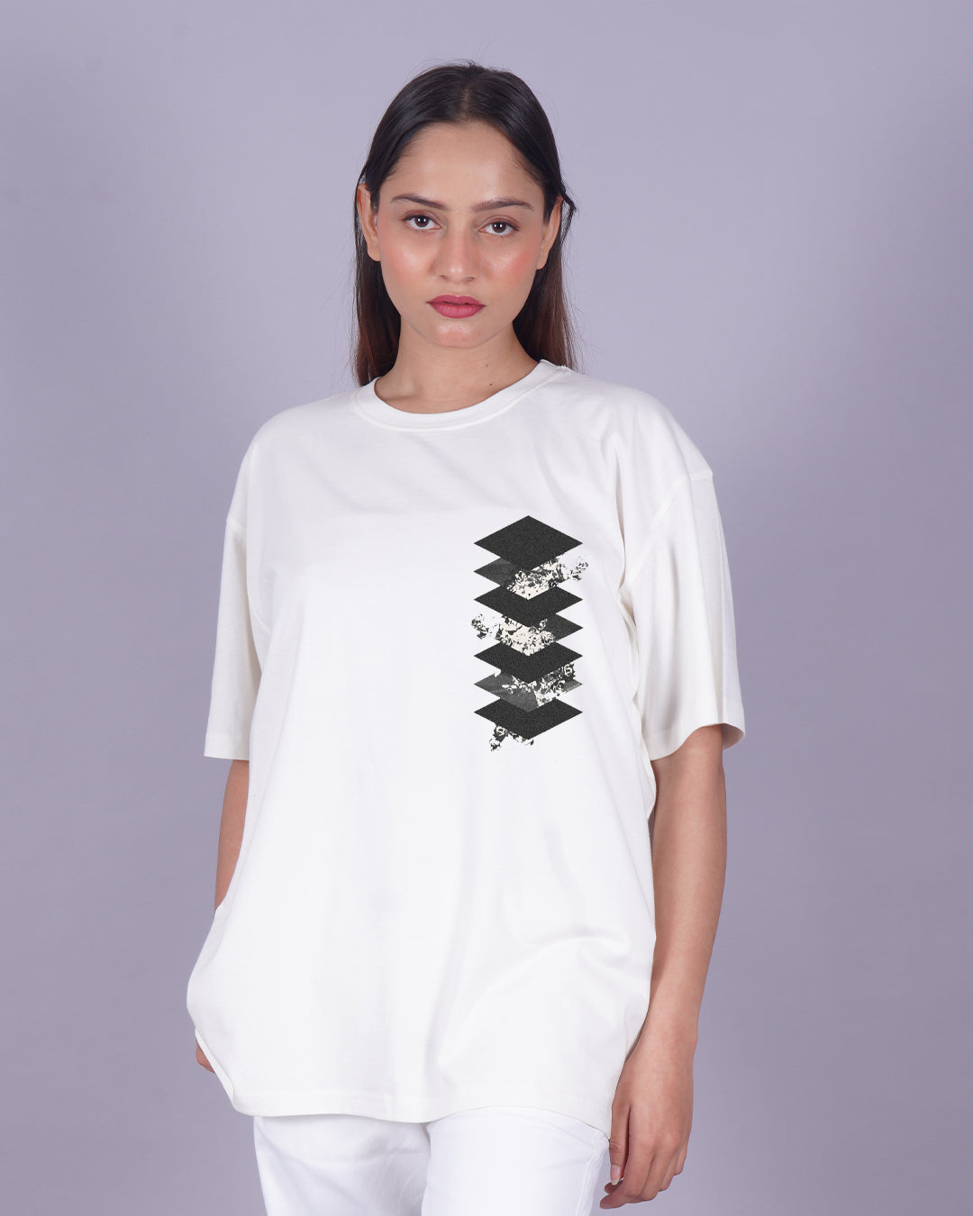 Duo Pack: Women's BTS Oversized Tees - Indigo & AugustD