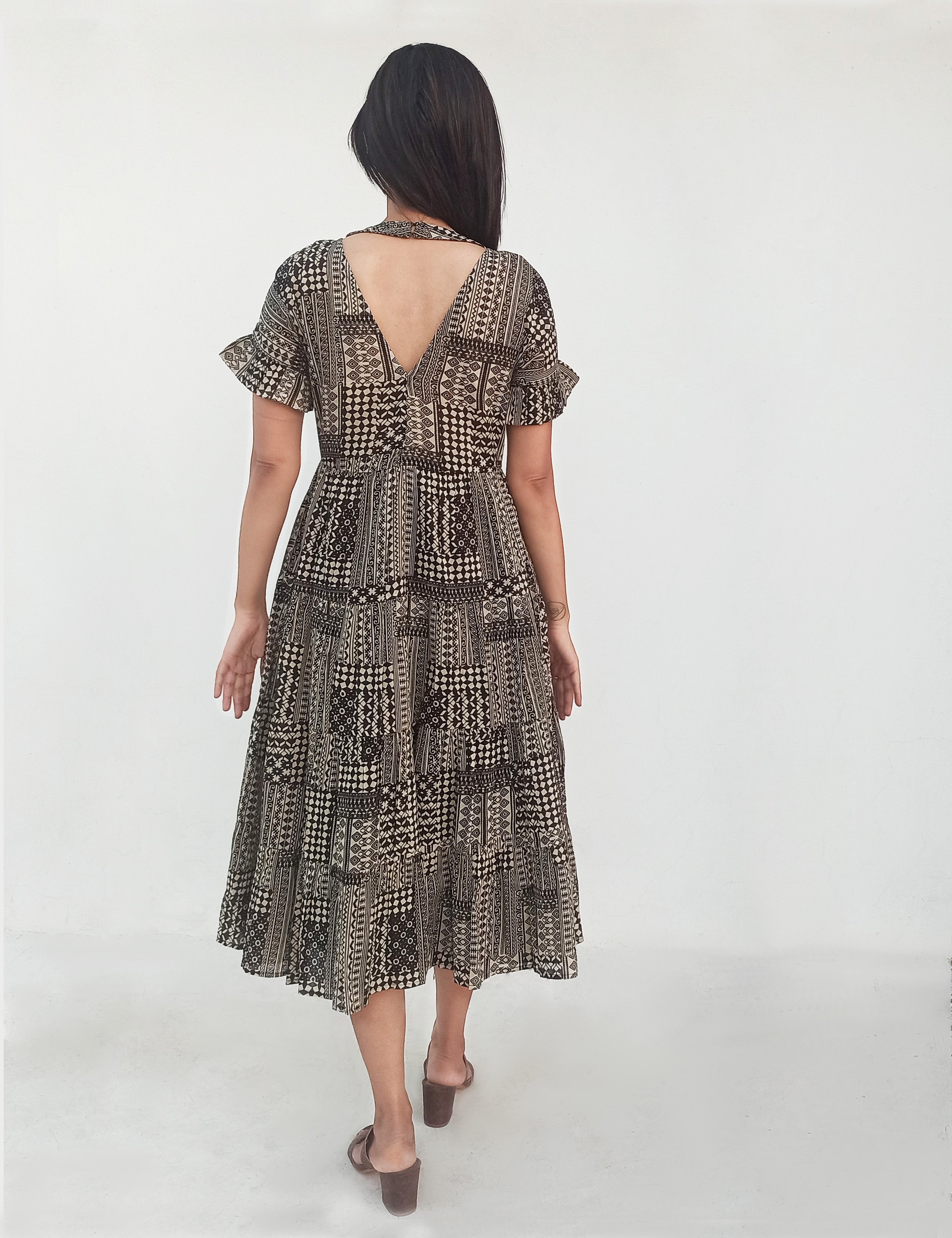 Geometric Hip-Hop Dress