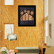 HUMAYUN’S TOMB FRAME - Hand Block Print on Mulmul
