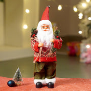 Little Surprise Box 12 inches Maroon & Olive Pants Santa Christmas Home & Table Décor