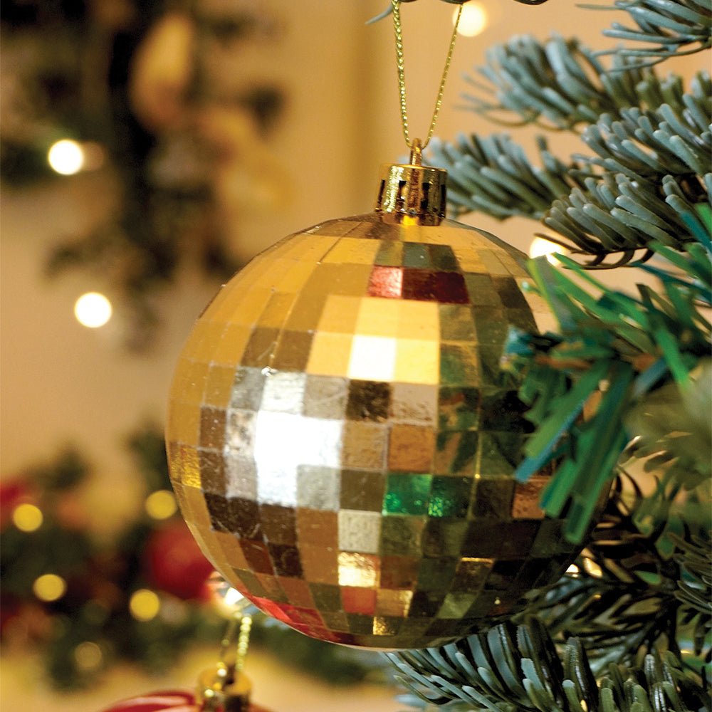 Little Surprise Box 16pcs  Stripes & Snowfall Red & Green  christmas Tree oranments XMAS Tree decoration set