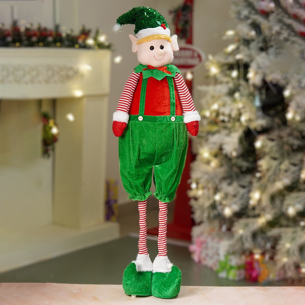 Little Surprise Box 2pcs Combo of Mr & Mrs Naughty Elves  Christmas Table & Home Décor