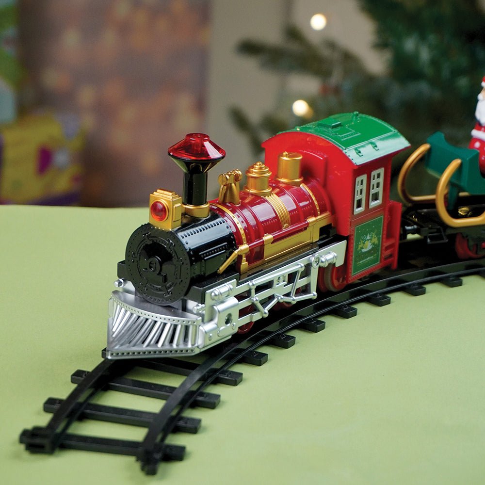 Little Surprise Box MC Train Tree with Light and Sound Christmas Tree Decoration.