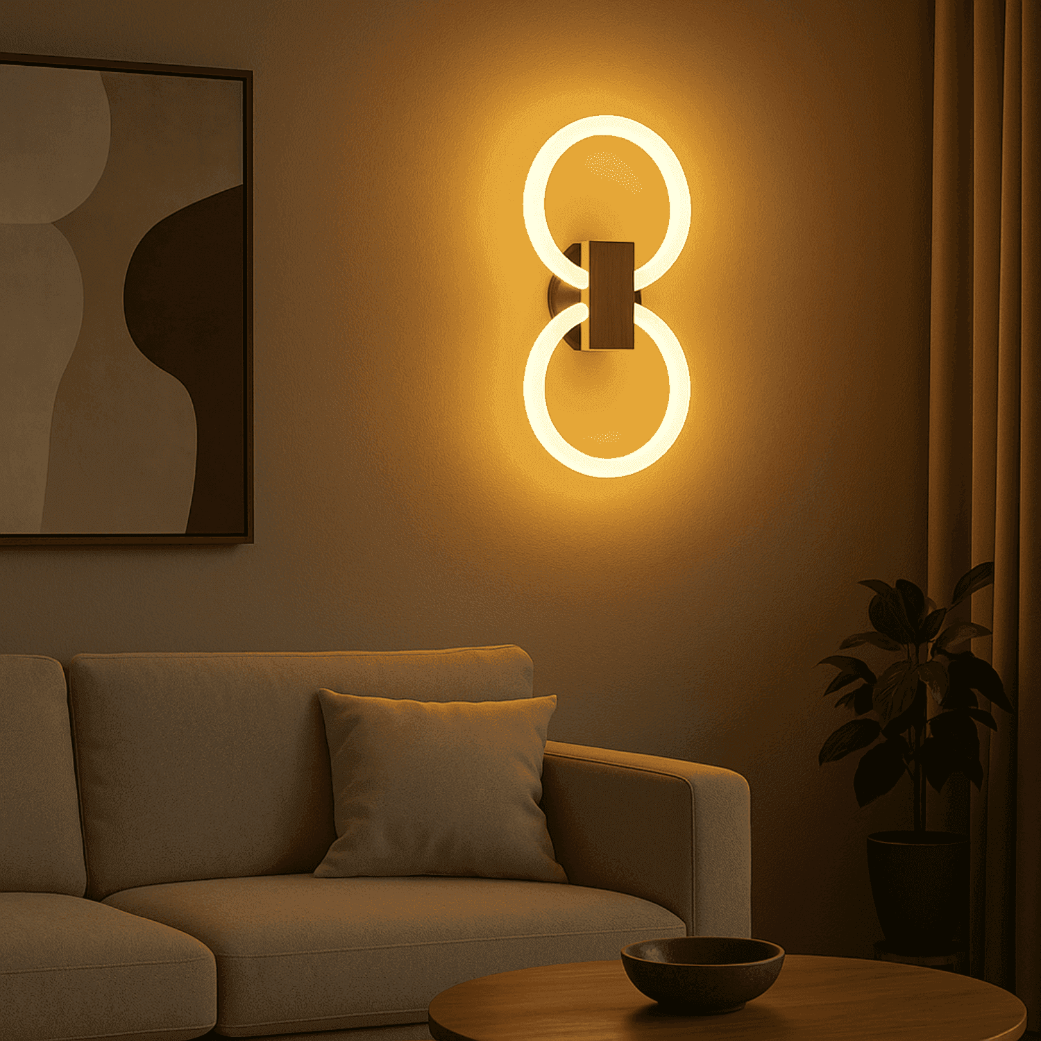 Lunaris Loop Wall Light - 20Watt