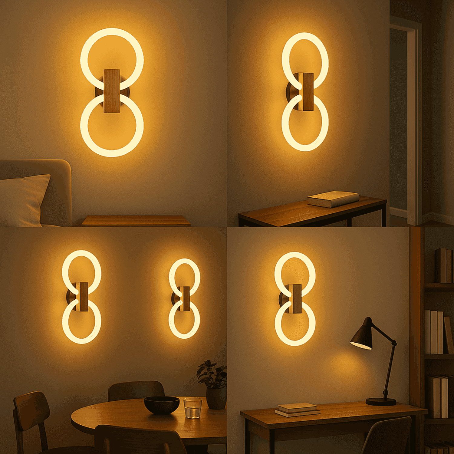 Lunaris Loop Wall Light - 20Watt