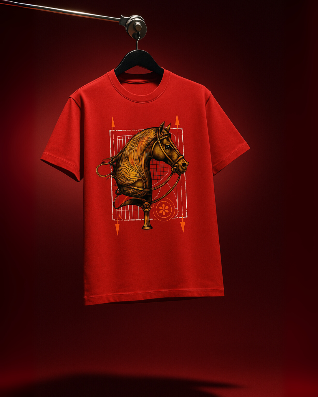 POLO BEAR (OLIVE), HERMESS HORSE (RED) TEE COMBO OF 2(*)