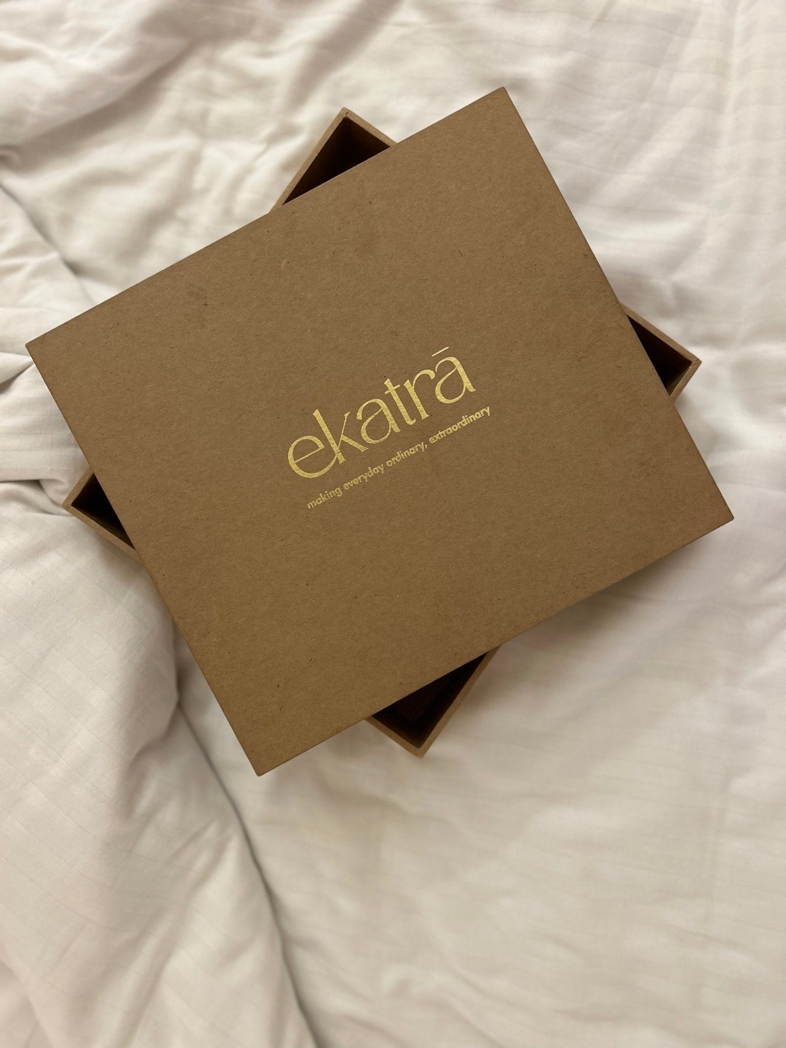 Sustainable Gratitude Hamper by Ekatra -Indigo Stripes
