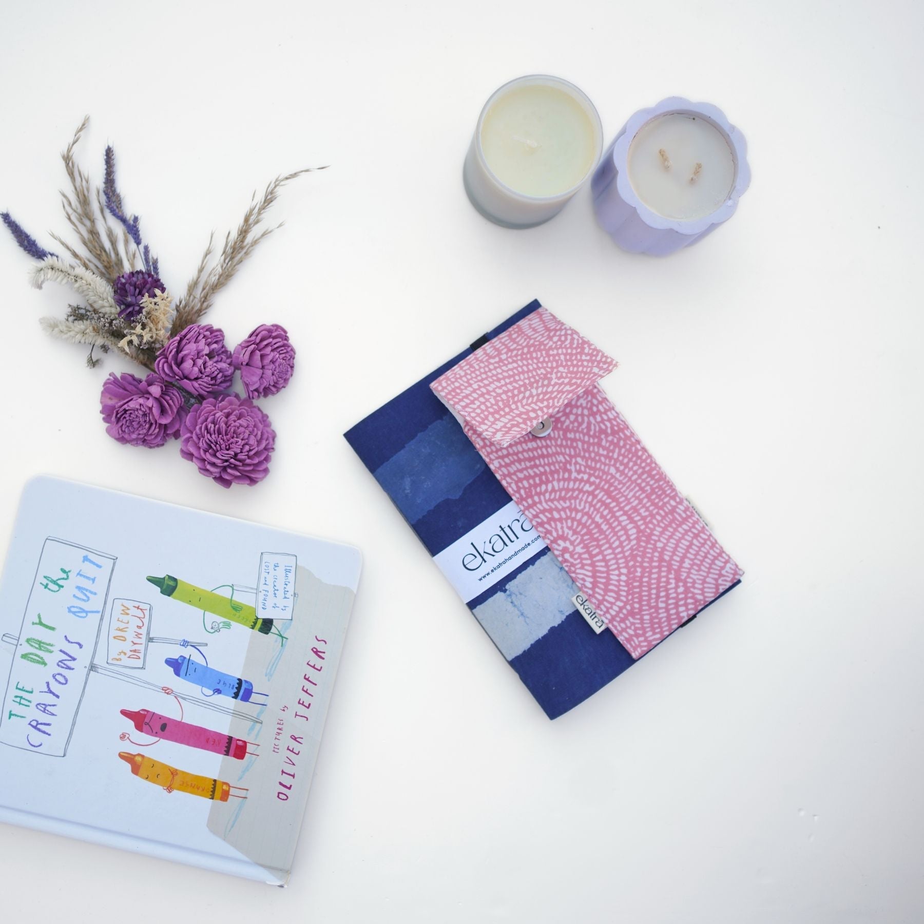 Sustainable Pen case/organizer with elastic band by Ekatra