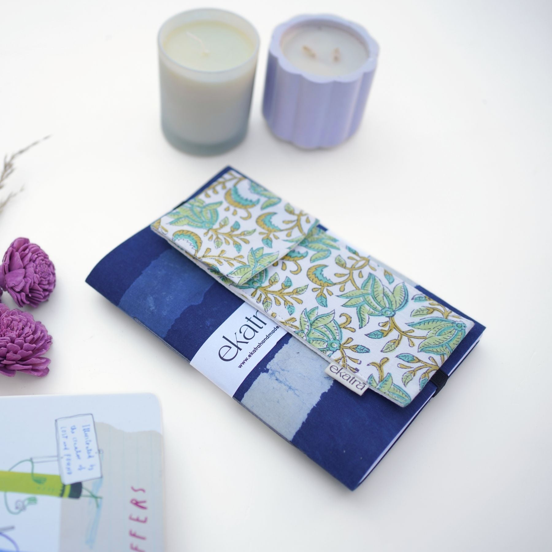 Sustainable Pen case/organizer with elastic band by Ekatra