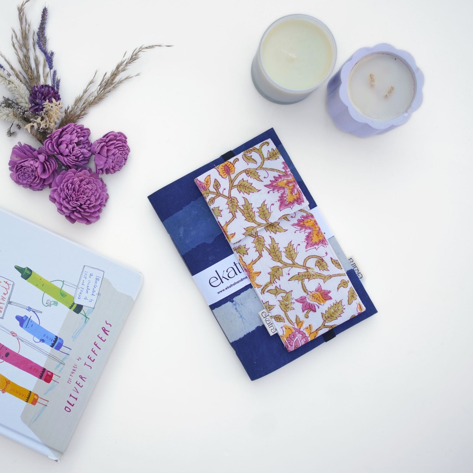 Sustainable Pen case/organizer with elastic band by Ekatra