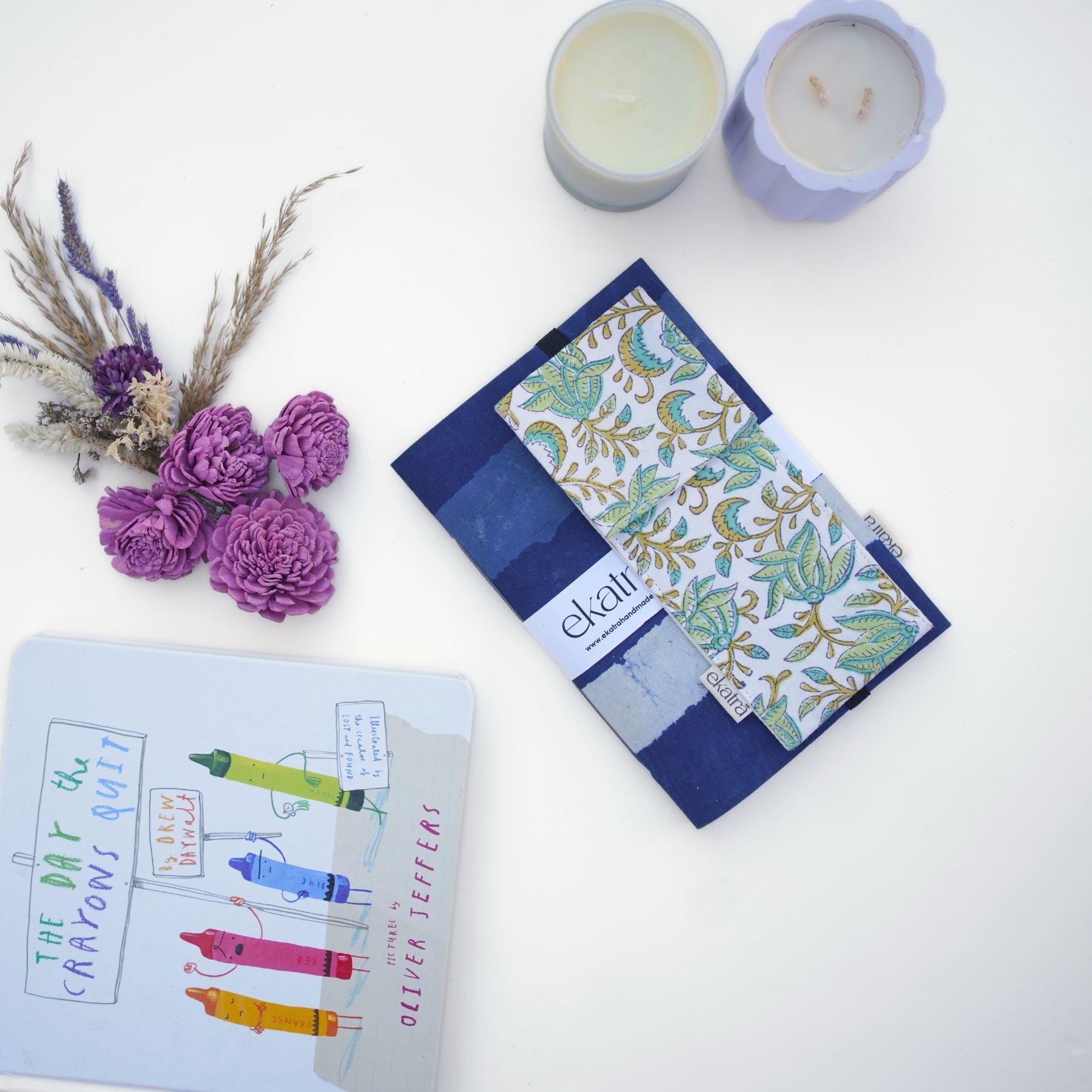 Sustainable Pen case/organizer with elastic band by Ekatra
