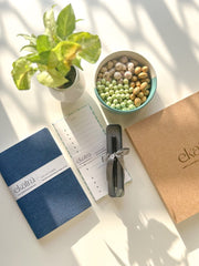 Sustainable Productivity Gift hamper by Ekatra - Solid Blue