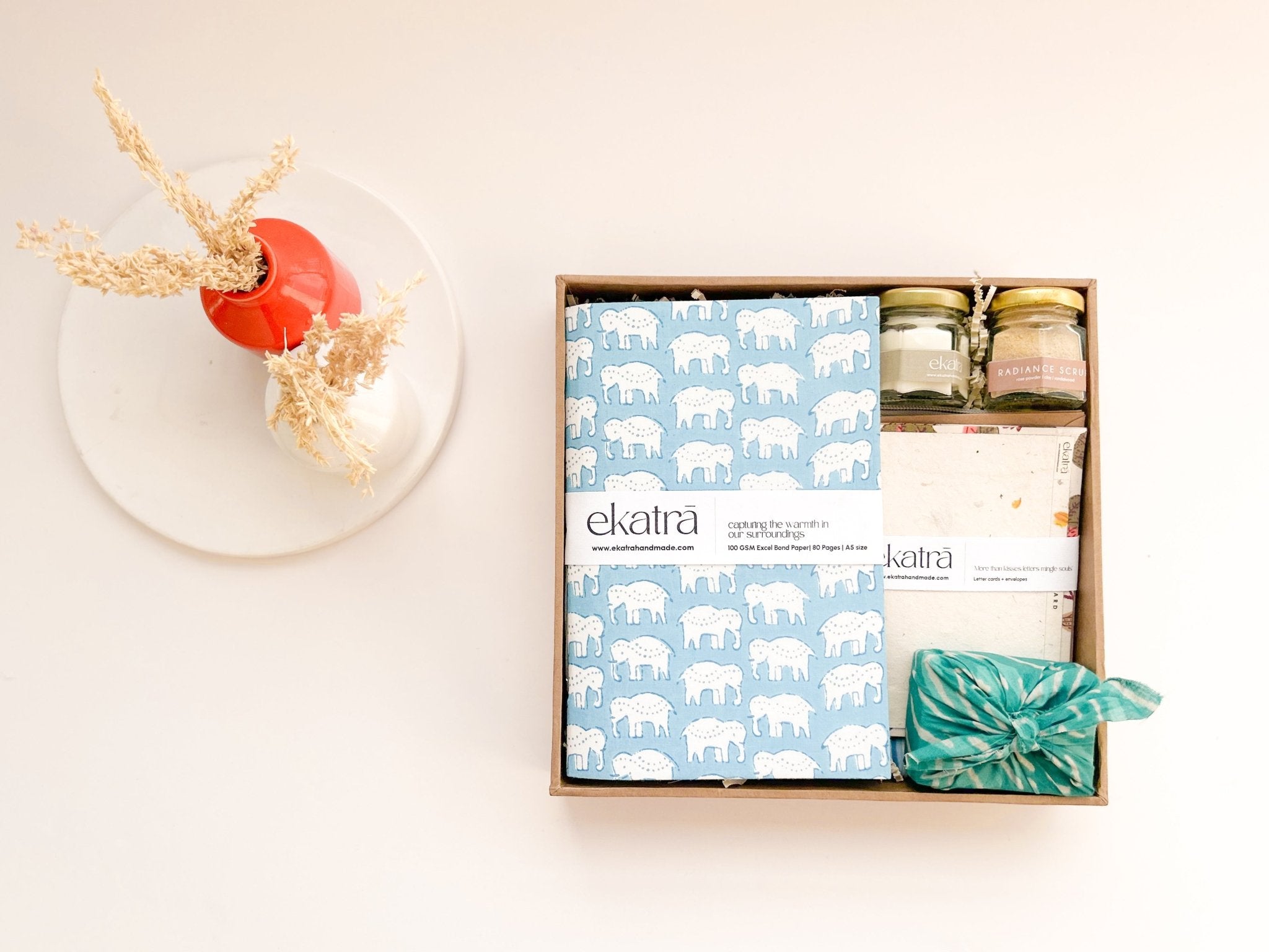 Sustainable Wellness Hamper for all by Ekatra - Elephant motif