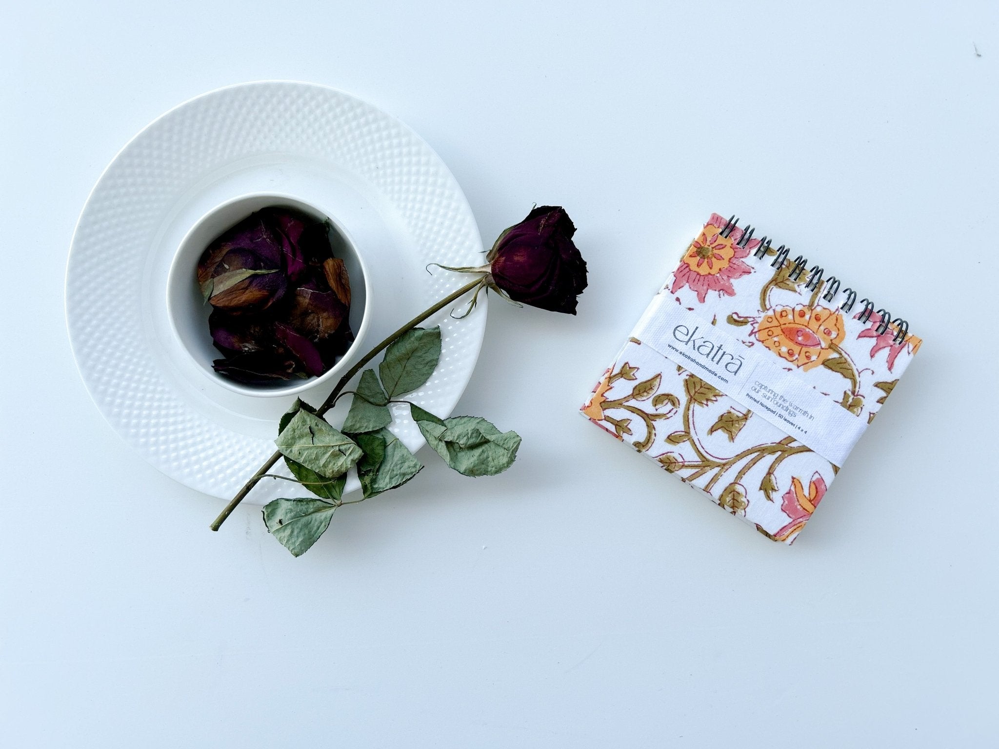 Travel friendly Wire bound journal by Ekatra