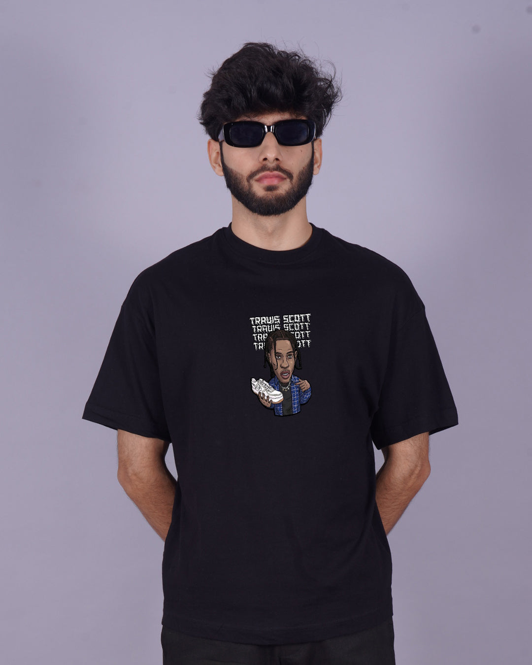 Premium Men's Travis Oversized T-Shirt Set: Dunk & Travis 1.0