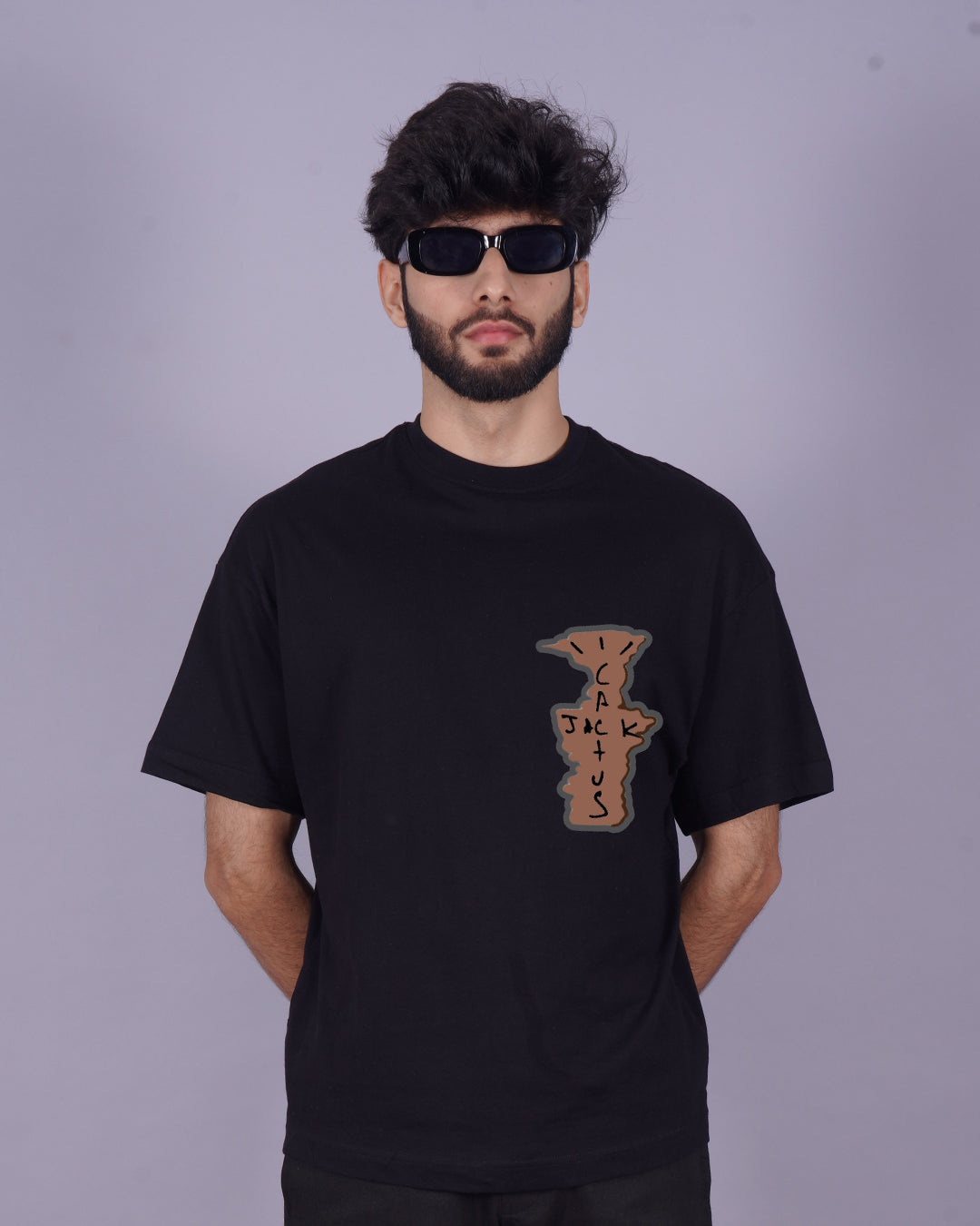 Experience the Magic: Pack of 2 Men's Travis Oversized T-Shirts(*)